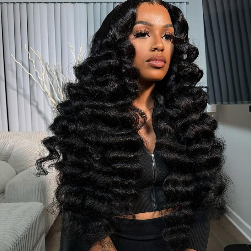 Luxury Human Hair Wig 300% Density