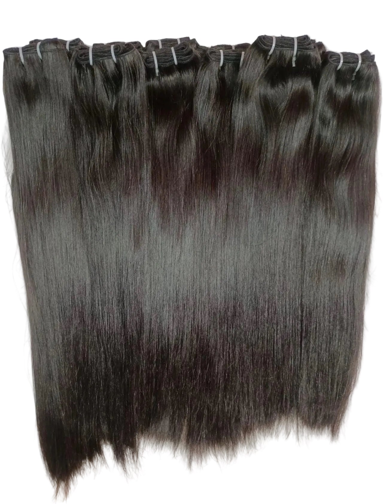 Raw Indian Straight Extensions