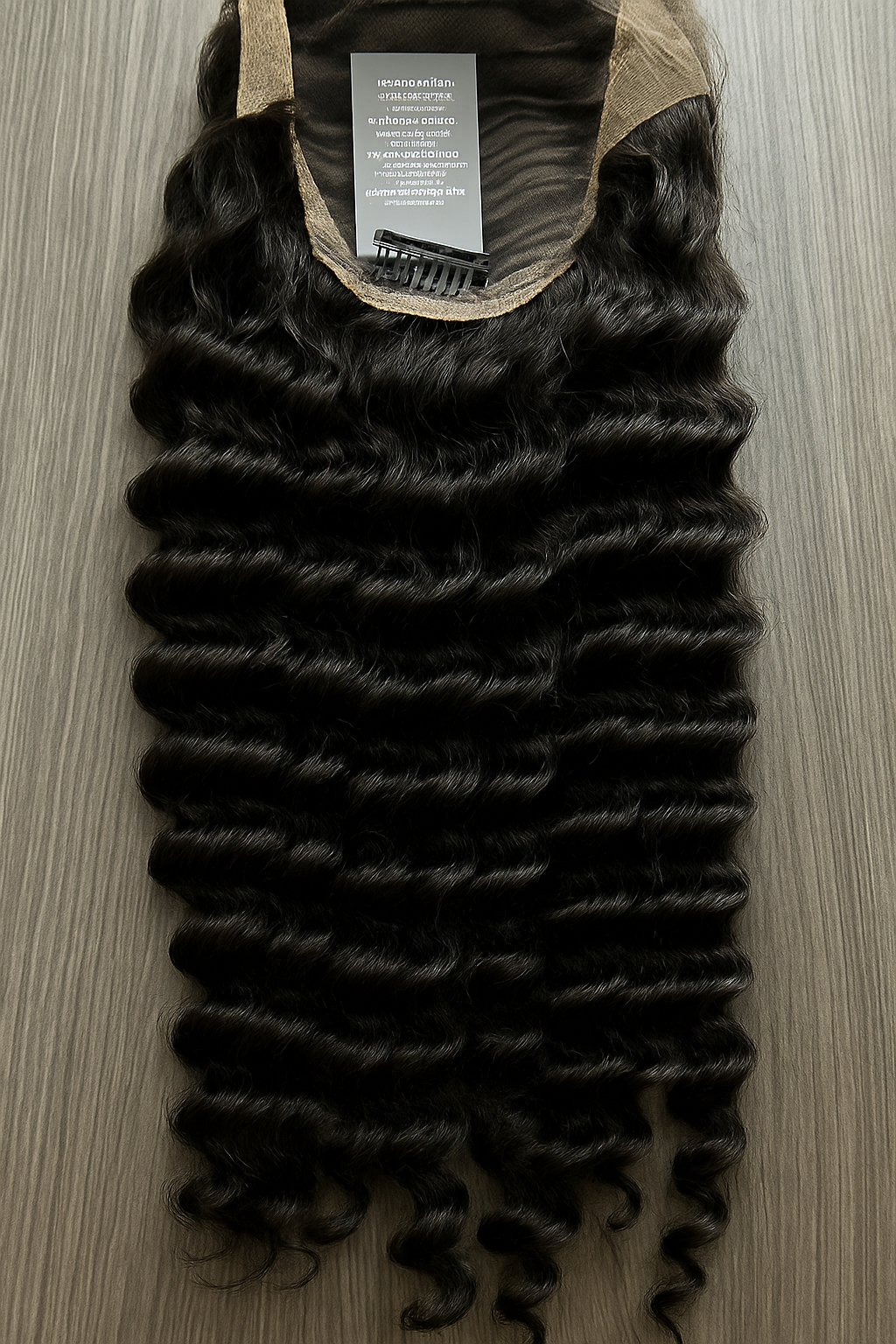 Deep Wave HD or Transparent Lace Front Wigs Pre Plucked 100% Human Hair Wigs Natural Hairline