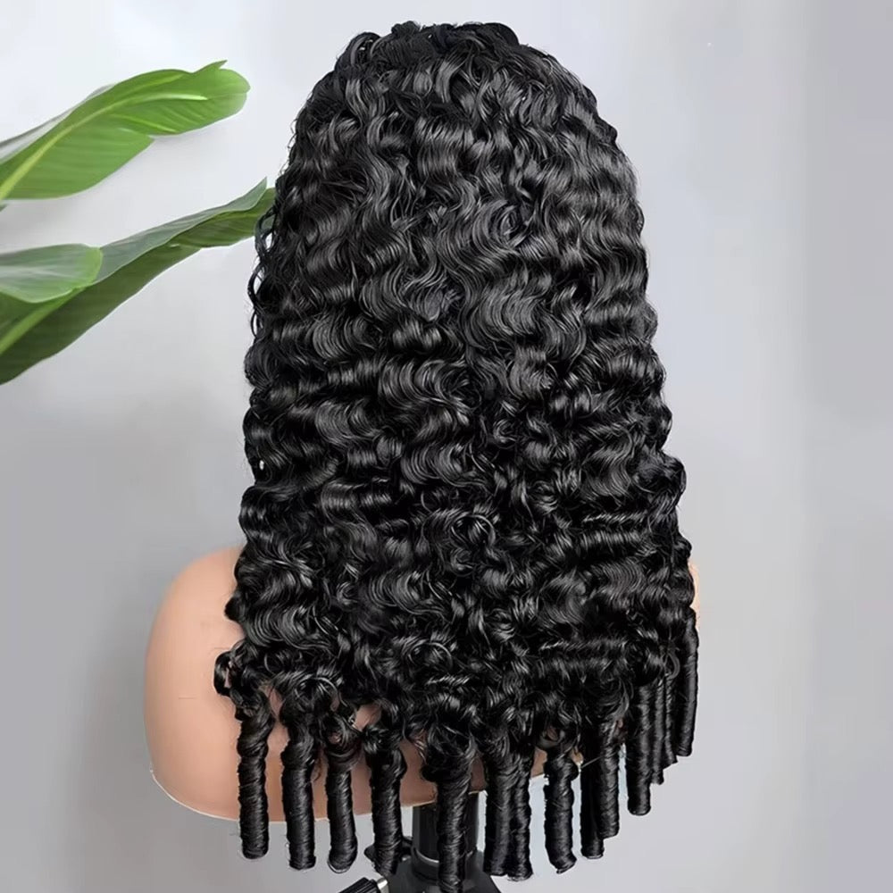 Burmese Curly Hd Lace Wig
