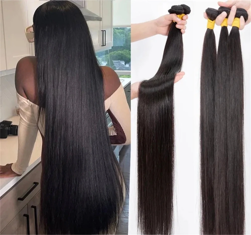 Virgin Hair Straight Extensions