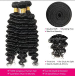 Virgin Hair Deep Wave Extensions
