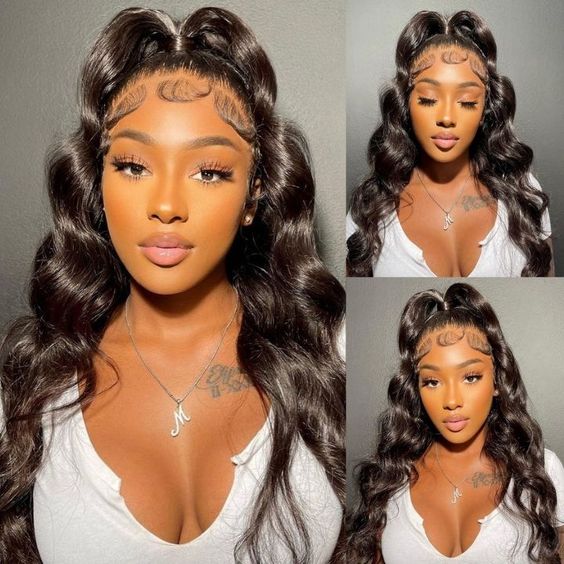 Body Wave Human Hair 360 Lace Wig
