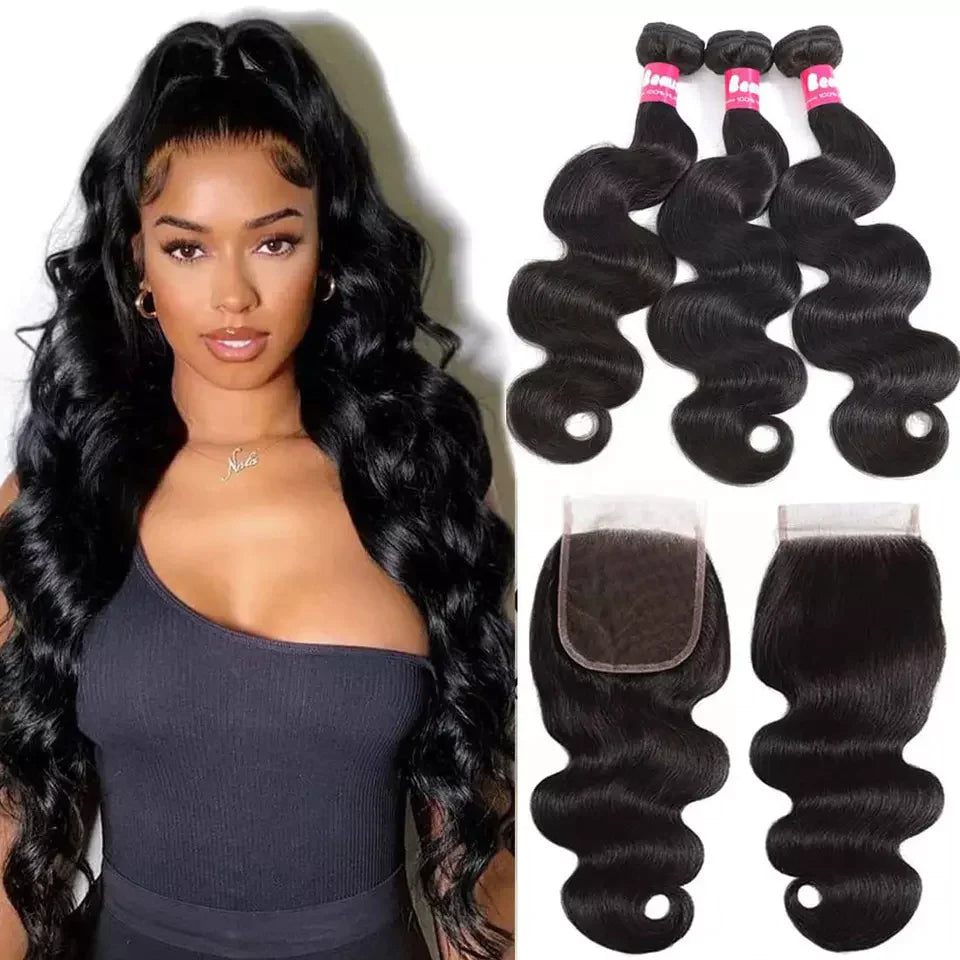 Virgin Body Wave Hair Bundles