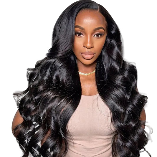 Virgin Human Hair Body Wave Lace Wig