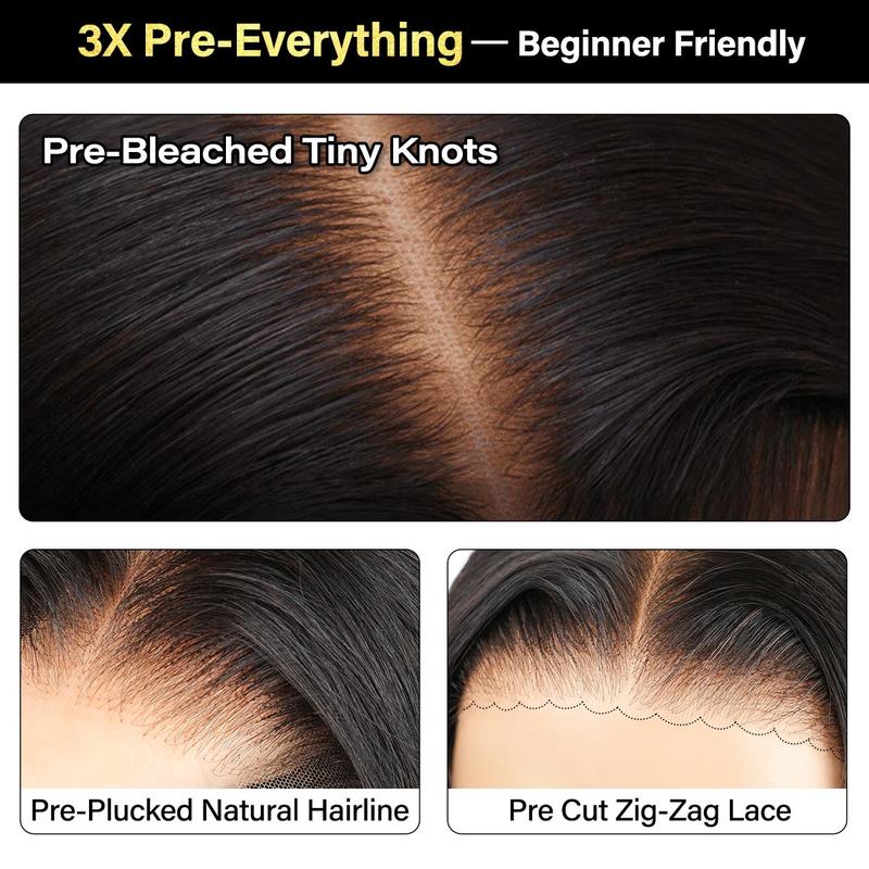 OQ Hair Wear And Go Glueless Wigs with Tiny Knots