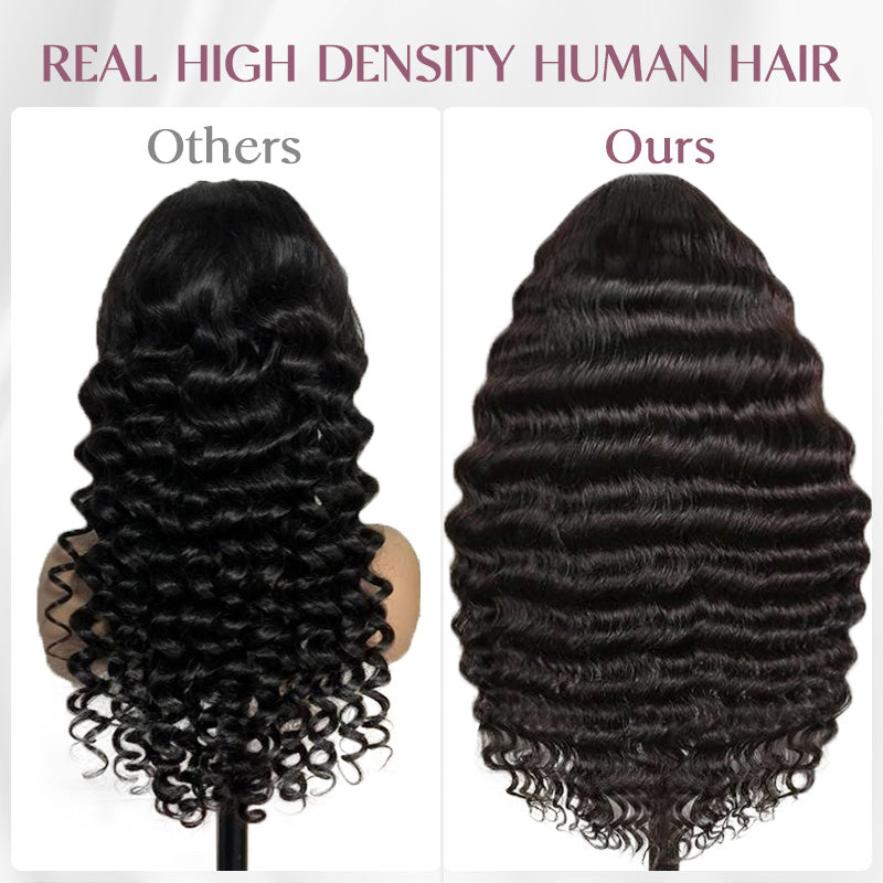 Luxury Human Hair Wig 300% Density