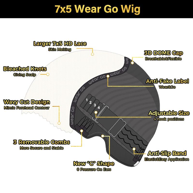 OQ Hair Wear And Go Glueless Wigs with Tiny Knots