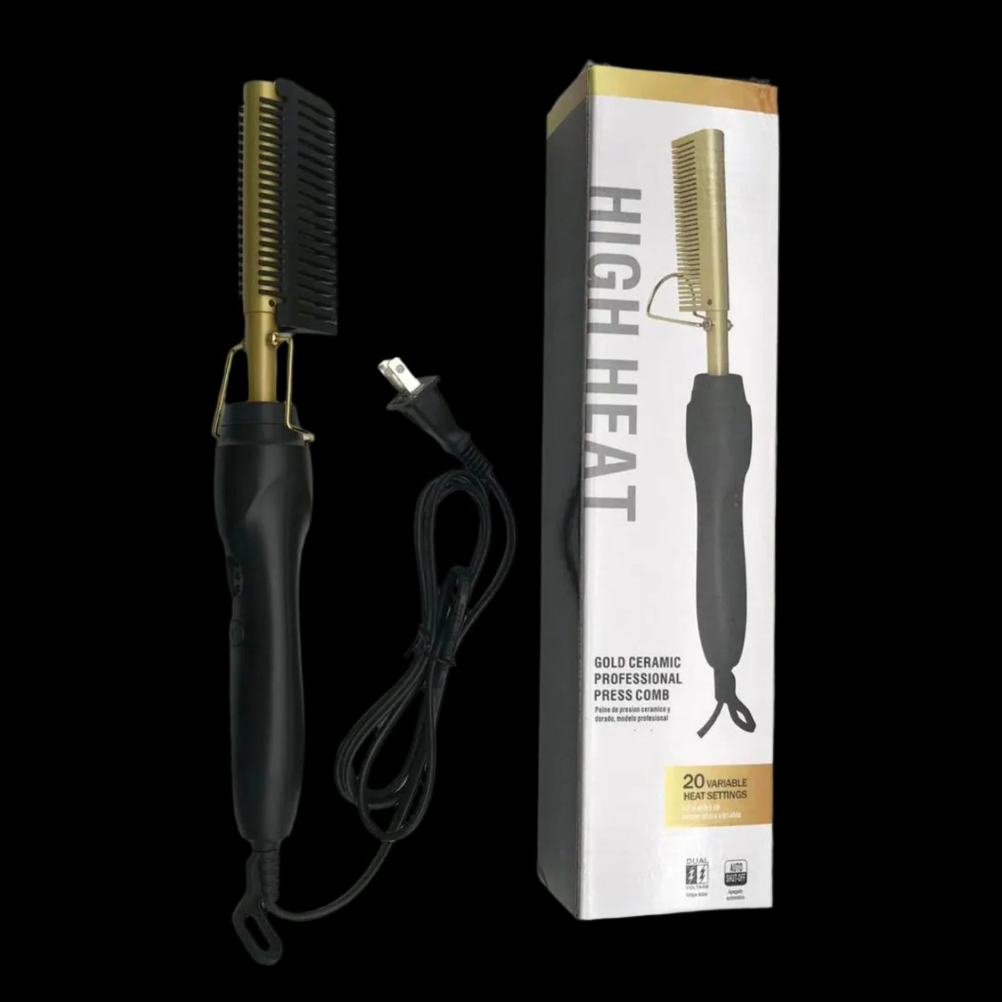 BH Electric Straightening Comb