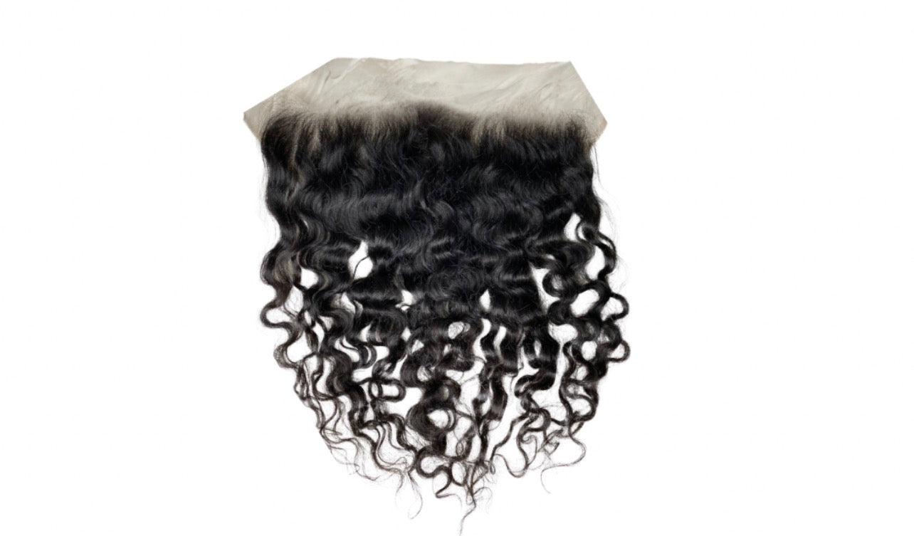 Raw Indian HD Lace Frontal Curly