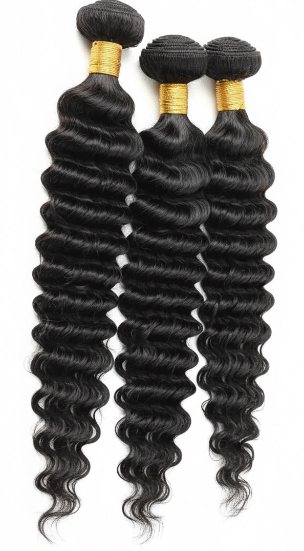 Virgin Hair Deep Wave Extensions