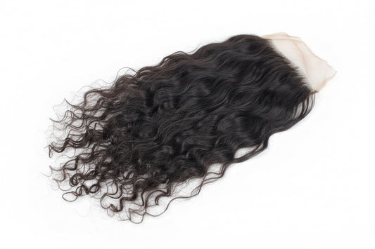 Raw Indian Curly Lace Closure