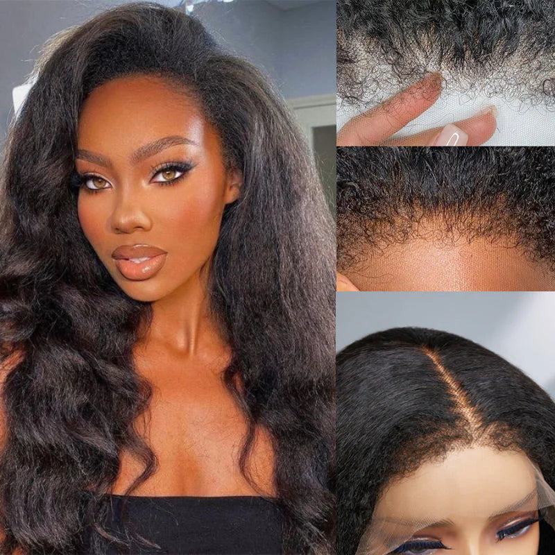 Kinky Straight HD LACE Frontal