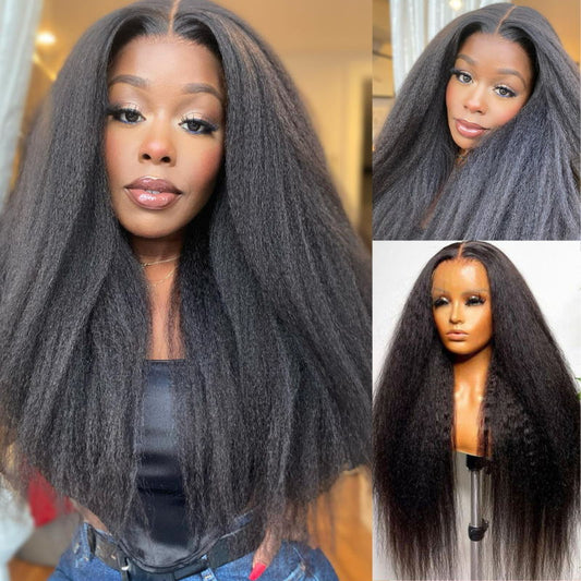 Kinky Straight HD LACE Frontal