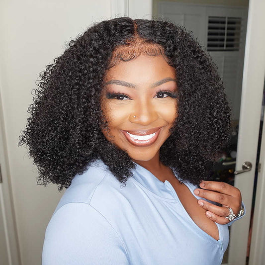 Kinky Curly HD LACE Frontal Wig