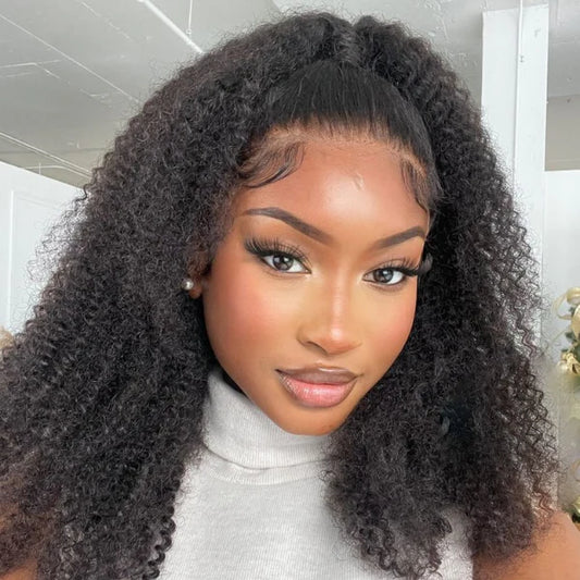 Kinky Curly HD LACE Frontal Wig