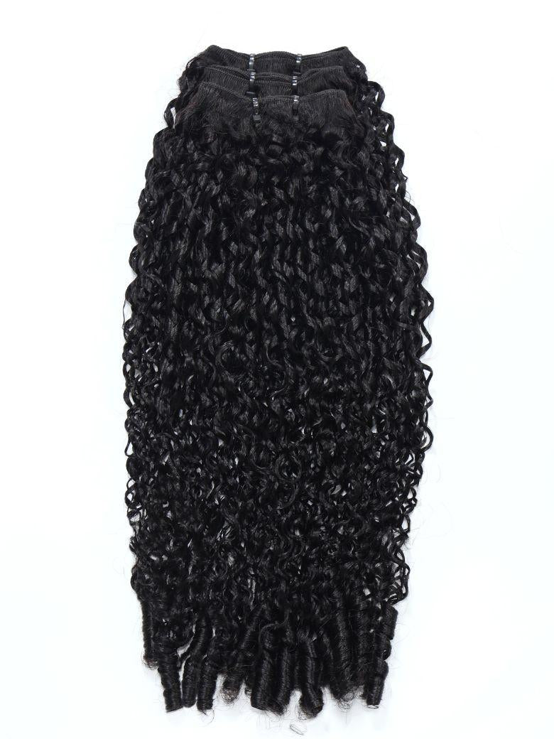 Virgin Hair Burmese Curly Extensions