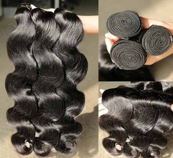 Virgin Hair Body Wave Extensions