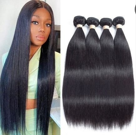 Virgin Hair Straight Extensions