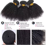 Virgin Hair Kinky Curly Extensions