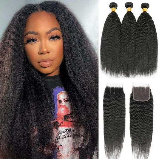 Kinky Straight Hair Bundles